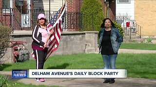 Delham Avenue's Daily Block Party