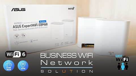 Next-Level Affordable Business Connectivity Solution - Asus ExpertWifi EBM68
