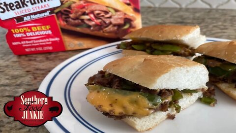 Philly Cheesesteak Sliders