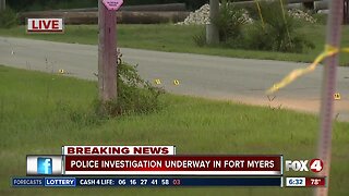 Police Investigating scene on Old Metro Parkway in Fort Myers Friday morning