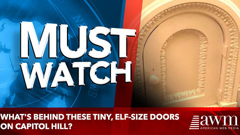 What's Behind These Tiny, Elf-Size Doors on Capitol Hill?
