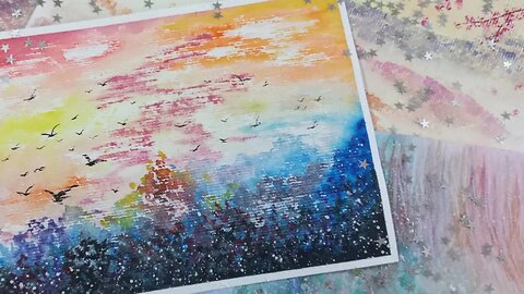 Como Melhorar suas Pinturas em Aquarela - Exercício Prático