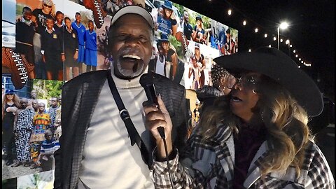 Danny Glover and 2x NBA Champion Josh Powell attend BTG Annual Fundraiser