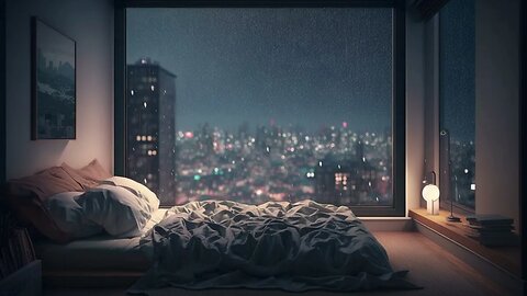 15 Minutes of Gentle Night Rain | Rain Sounds Reduce Anxiety, Sleep and Meditation