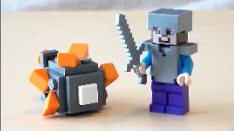 Lego Minecraft Guardian Tutorial