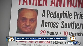 New sex abuse victims sue Catholic Diocese of San Diego