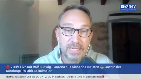 20:IV Live mit Ralf Ludwig - 02.11.21 - Ralf Ludwig und Dirk Sattelmaier zu Masken und DGUV