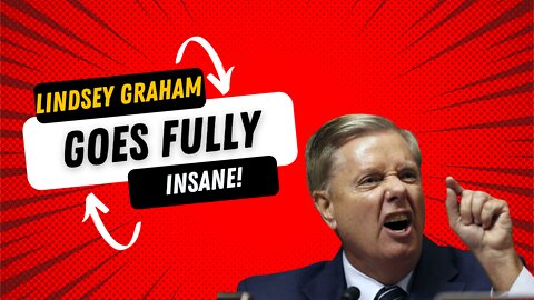 Lindsey Graham goes insane! Calls for the assassination of Putin on live TV.