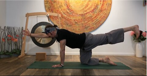 Yoga Sequenz für die Körpermitte, stärkung der Beine und Gleichgewicht