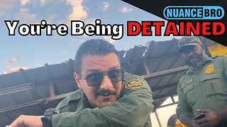 I Got DETAINED By US Border Patrol (Checkpoint Refusal)