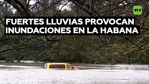 Varios municipios de la capital cubana quedan inundados