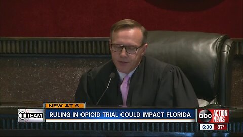 OPIOID TRIAL: Judge says Johnson & Johnson is liable in Okla. opioid crisis, company must pay $572M