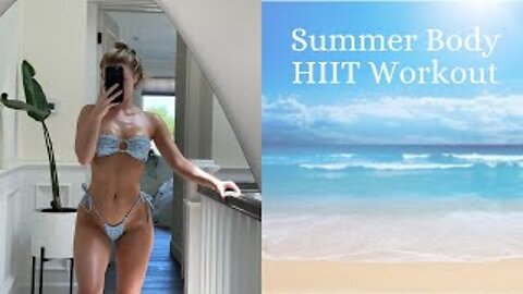 10 MINUTE HIIT | BIKINI BOD SHRED I women's fat burning workout at home I FOR SUMMER