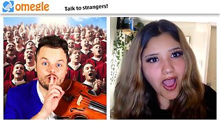 SURPRISING OMEGLE with an ENTIRE CHOIR #2