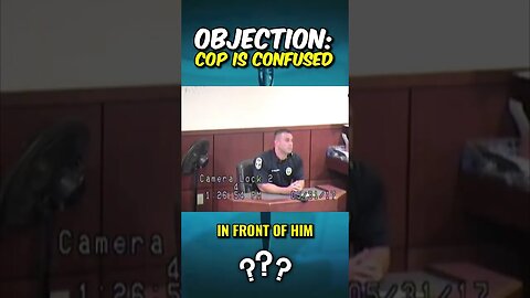 Objection: Officer, You Are Confused!