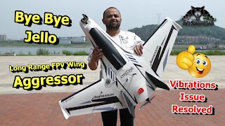 Aggressor Long Range FPV Flying Wing FPV Test Flight