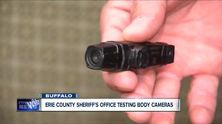 Erie County deputies test body cameras