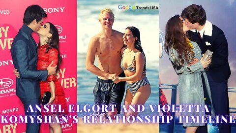 Ansel Elgort and Violetta Komyshan's Relationship Timeline