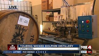 Touring Wicked Dolphin Distillery 08:00am hit