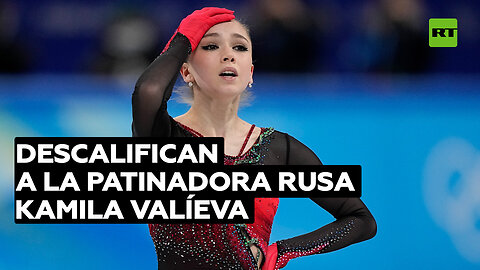 Descalifican a la patinadora rusa Kamila Valíeva durante cuatro años