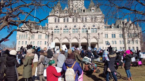 Connecticut Unmask Our Kids Rally - 2.9.22