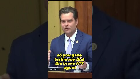 Matt Gaetz finds the ATF got Robbed | Subscribe for more ---------}