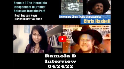 HaskellFilmz Interview: Ramola D The Incredible Independent Journalist released from the Pen!