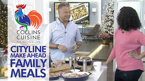CITYLINE Make Ahead Family Meals with Chef Jonathan Collins
