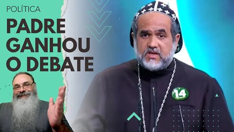 DEBATE do SBT mostra BOLSONARO afinado, LULA arregão e PADRE fazendo HISTÓRIA sobre o RESTO