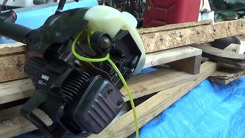 Rebuilding A Weed Trimmer Carb & Fuel Line Replacement