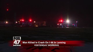 UPDATE: Man identified in fatal crash on I-96