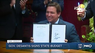 DeSantis signs new state budget