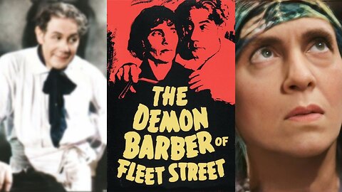 SWEENEY TODD: DEMON BARBER OF FLEET STREET (1936) Tod Slaughter & Stella Rho | Crime, Horror | B&W