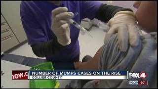 Number of Mumps Cases on the Rise