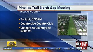 Pinellas Co. giving update on Pinellas Trail North Gap changes