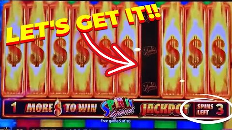 NEARLY A FULL SCREEN ON SPIN IT GRAND!! MAX BET! FUN TIMES IN THE CASINO! ★