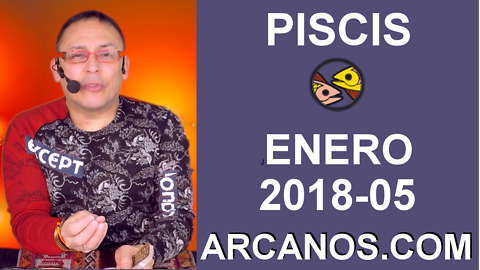 PISCIS ENERO 2018-05-28 Ene al 03 Feb 2018-Amor Solteros Parejas Dinero Trabajo-ARCANOS.COM