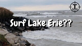 Life Threatening Waves On Lake Erie