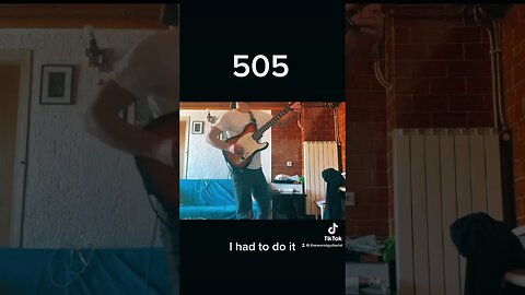 Arctic Monkeys 505 #guitarcover #guitarsolo #music #arcticmonkeys #guitar