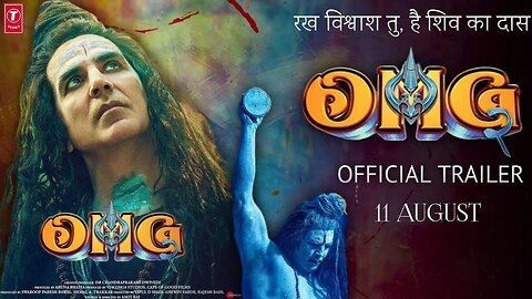 OMG 2 Official Trailer Akshay Kumar Pankaj Tripaathi Yaami Gautam T Series #trending #omg