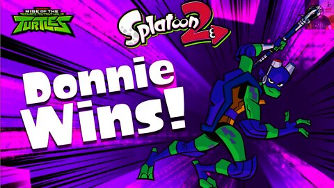 Splatoon 2 TMNT Splatfest Finals RESULTS! - Team Donnie Takes The Pizza!