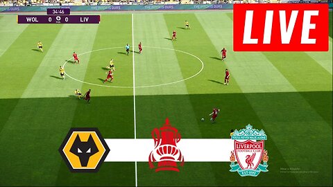 🔴Wolves vs Liverpool LIVE - England FA Cup 2023 - Round 3 - Match LIVE Now Today [PES 2021]