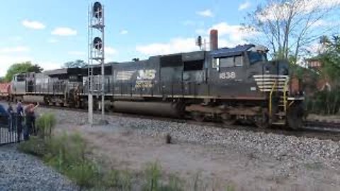 Norfolk Southern I18 Steelcoil Train from Fostoria, Ohio September 25, 2021