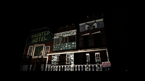 Haunted Hotel at Guntown Mountain in Cave City Kentucky