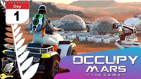 Occupy Mars ⭐ The Game 🌞Day 1✅ #LiveStream