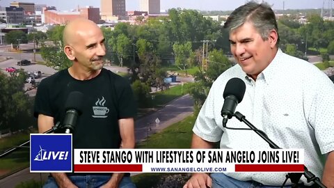 Steve Stango of Lifestyles of San Angelo and Stango's Coffee Shop Talks Business