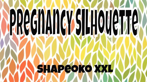 Pregnancy Silhouette Photo Holder - Shapeoko XXL