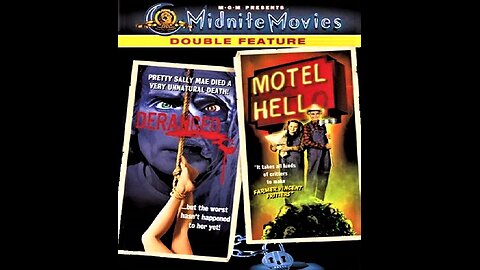 DERANGED 1974 & MOTEL HELL 1980 Demented Psychos DOUBLE FEATURE