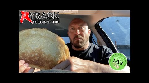 Feeding Time Ryback On the Road: Little Anthony’s 🌱 Monster Calzone, Buffalo Wings & Cookie Mukbang