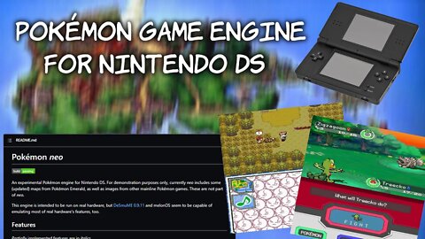 Pokémon Emerald Native DS Port (Using The Neo Pokémon Engine)